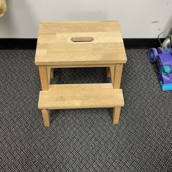 Hand made a step ladder