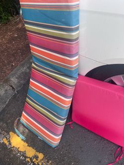 Patio furniture cushions