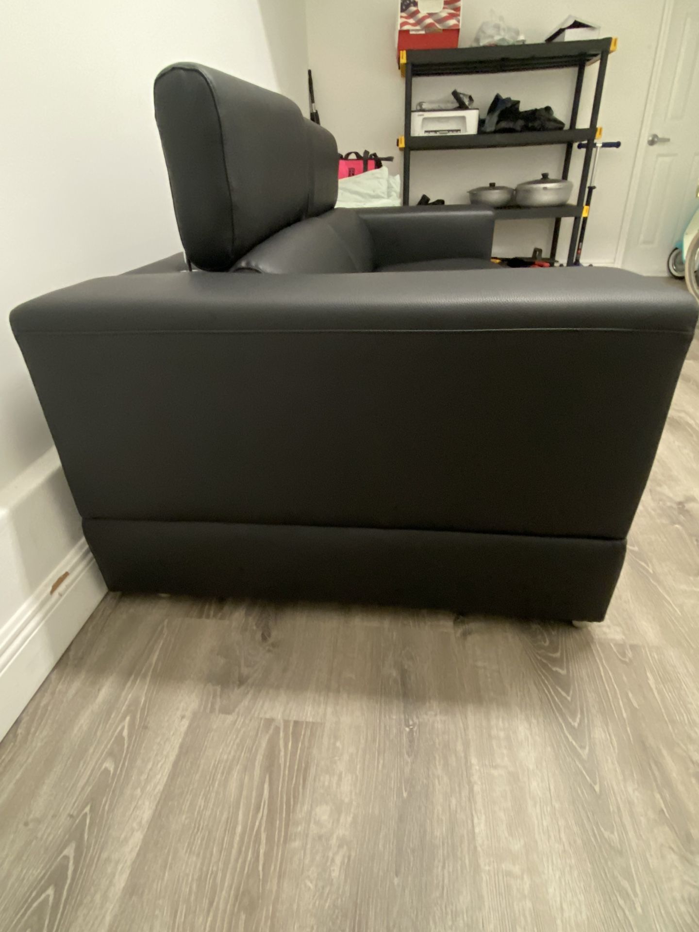 City Furniture Marquez Black Micro Sofa