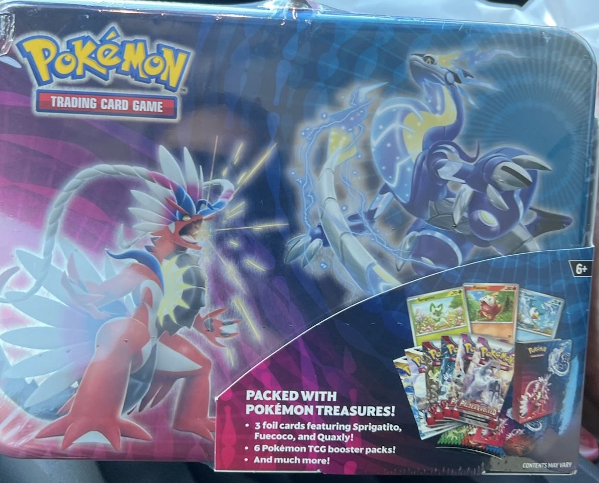 Pokémon TCG: Collector Chest (Summer 2023: Sprigatito/Fuecoco/Quaxly)