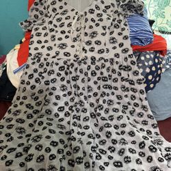 Totoro Sootsprite Puff Sleeve Dress 2x
