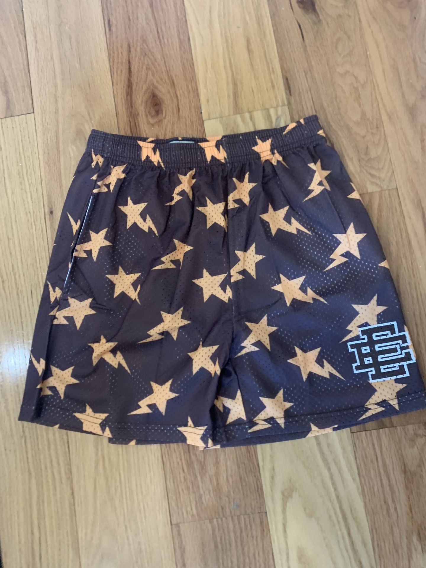ERIC EMANUEL X BAPE MIAMI SHORTS $50