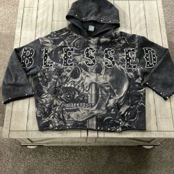 Cropped men’s Hoodie Sweatshirt 