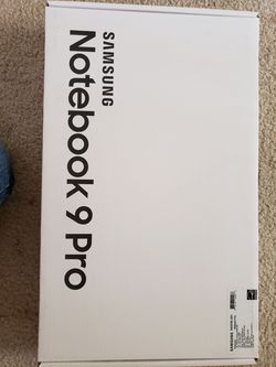 Samsung laptop Notebook 9 pro