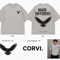 Corvi washed tee