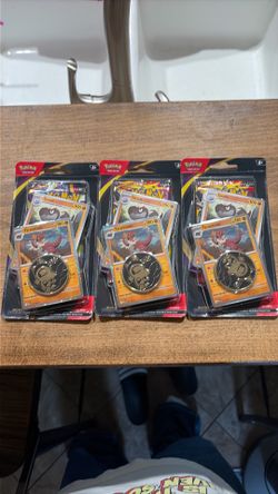 Pokemon Pitch Black Tyrunt Tyrantrum Blister 3 packs