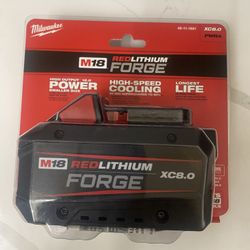 M18 18V Lithium-Ion REDLITHIUM FORGE XC 8.0 Ah Battery Pack