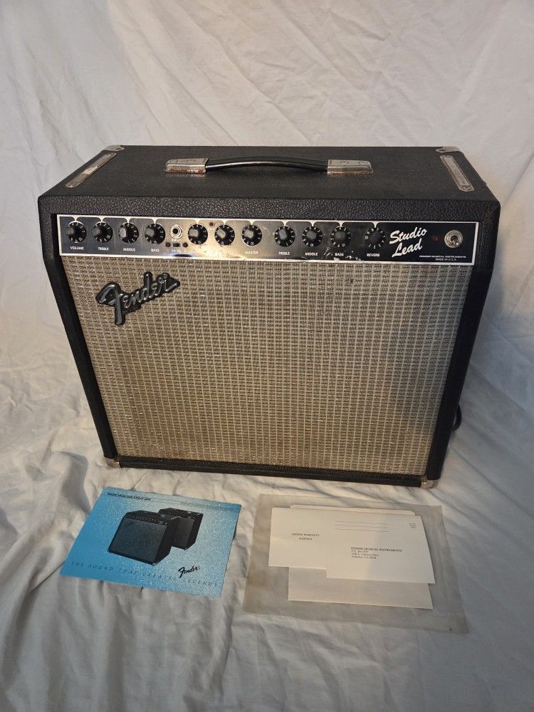 Fender Studio Lead 2-channel 60-watt 1x12