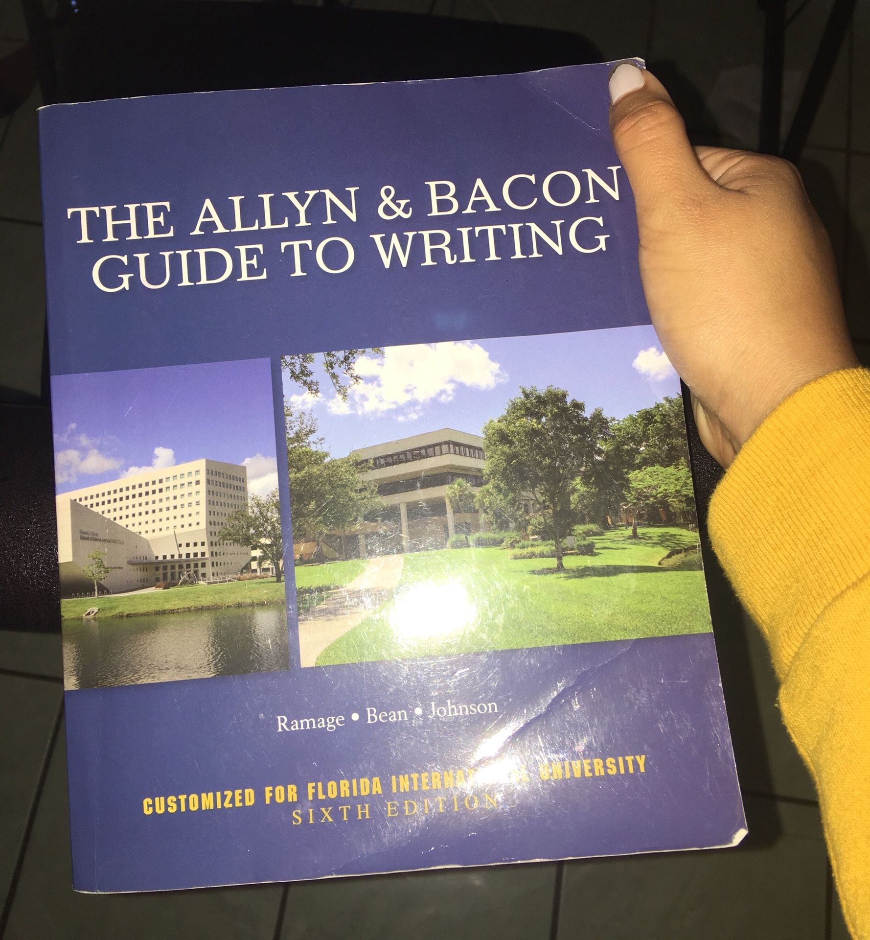 FIU UPDATED 2018 BOOK ENC1101 ENC1102 THE ALLYN & BACON GUIDE TO WRITING