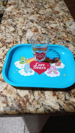 Care Bears Tray And Shot glass 