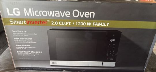Lg microwave oven new