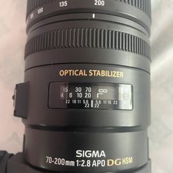 Sigma EX 70-200mm F/2.8 APO DG OS HSM For Nikon Full frame Cameras