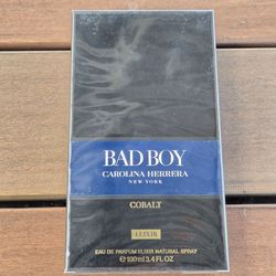 Carolina Herrera Bad Boy Cobalt Elixir Eau De Parfum Spray 3.4 oz