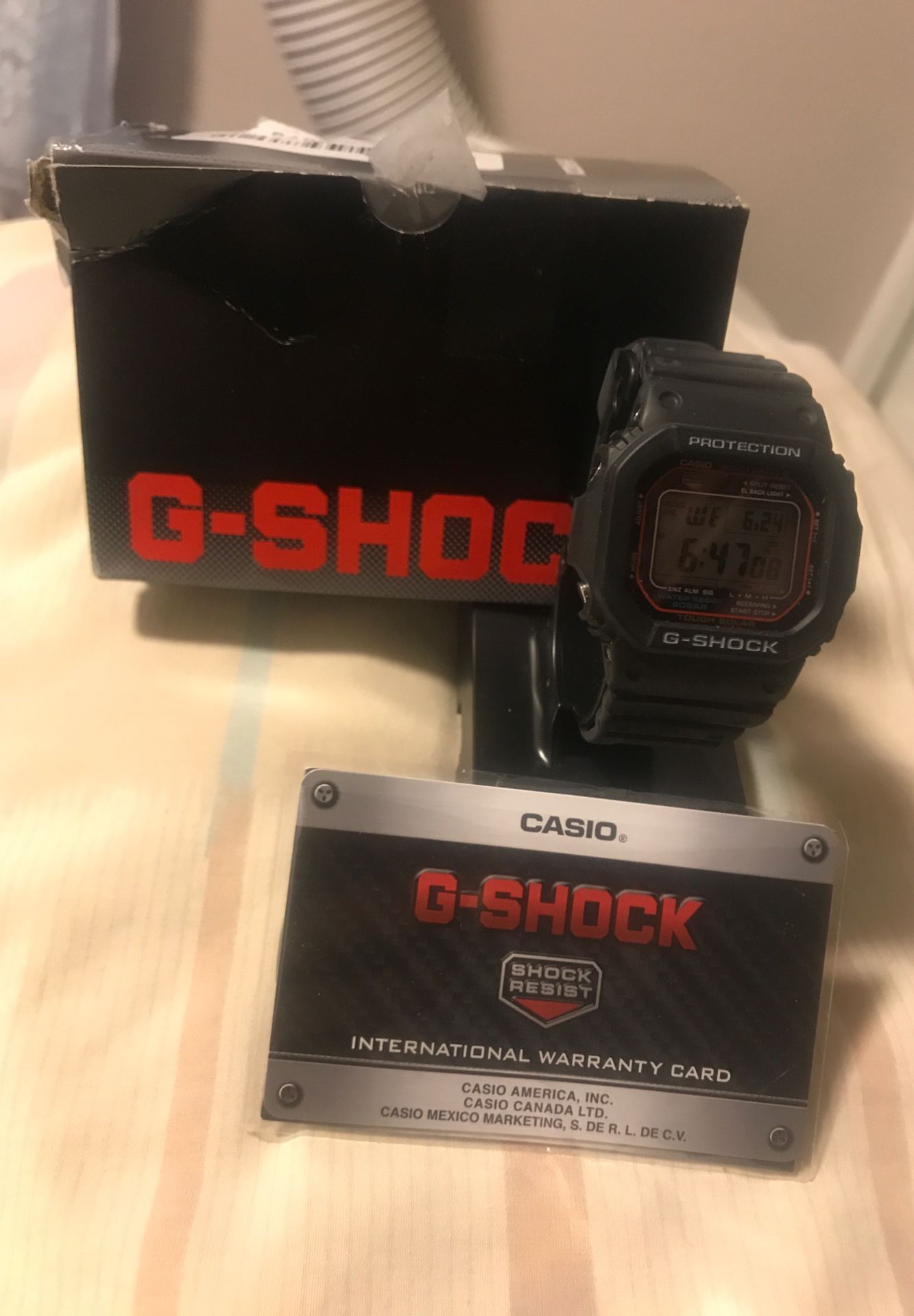 G shock watch