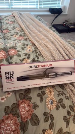 Rusk Pro Titanium Curling Iron,  Never Used!