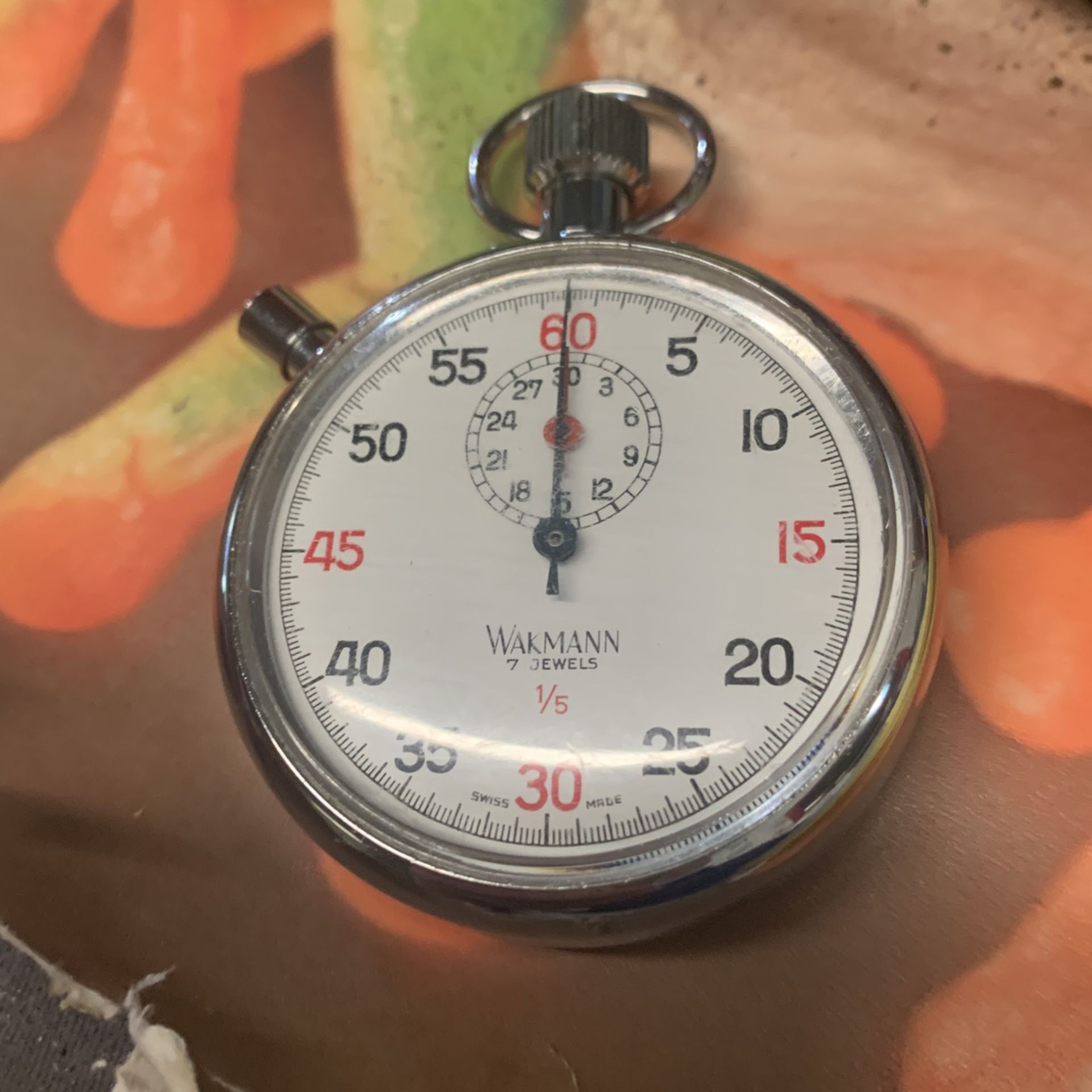 Reduced Price  -Vintage Wakmann Stop Watch 