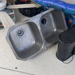 Stainless Steele Double Sink