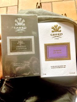 Creed Aventus absulo Parfum & Creed Queen of silk