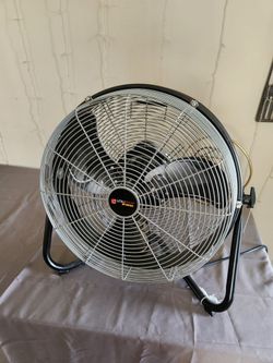 Utilitech Pro 20" High-Velocity Orbital Floor Fan – Heavy Duty Air Circulator