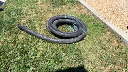 Corrugated drain pipe 25 feet