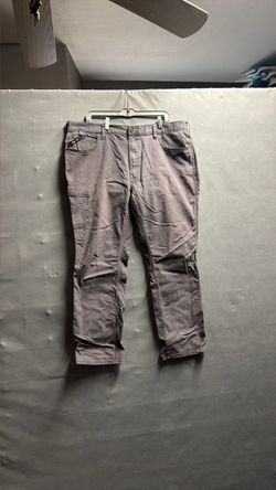Ariat Gray Utility Work Pants with Cargo Pocket 40x32