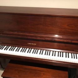 Cable-Nelson upright Piano with seat - FREE!