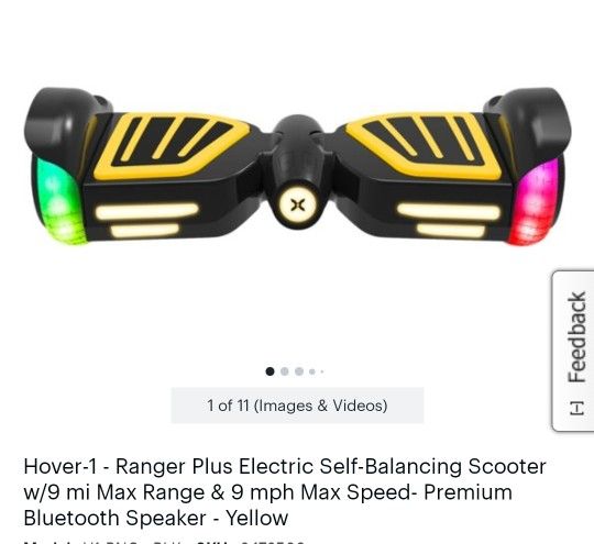 Hover 1 Ranger Plus Electric Self Balancing Scooter / Hoverboard