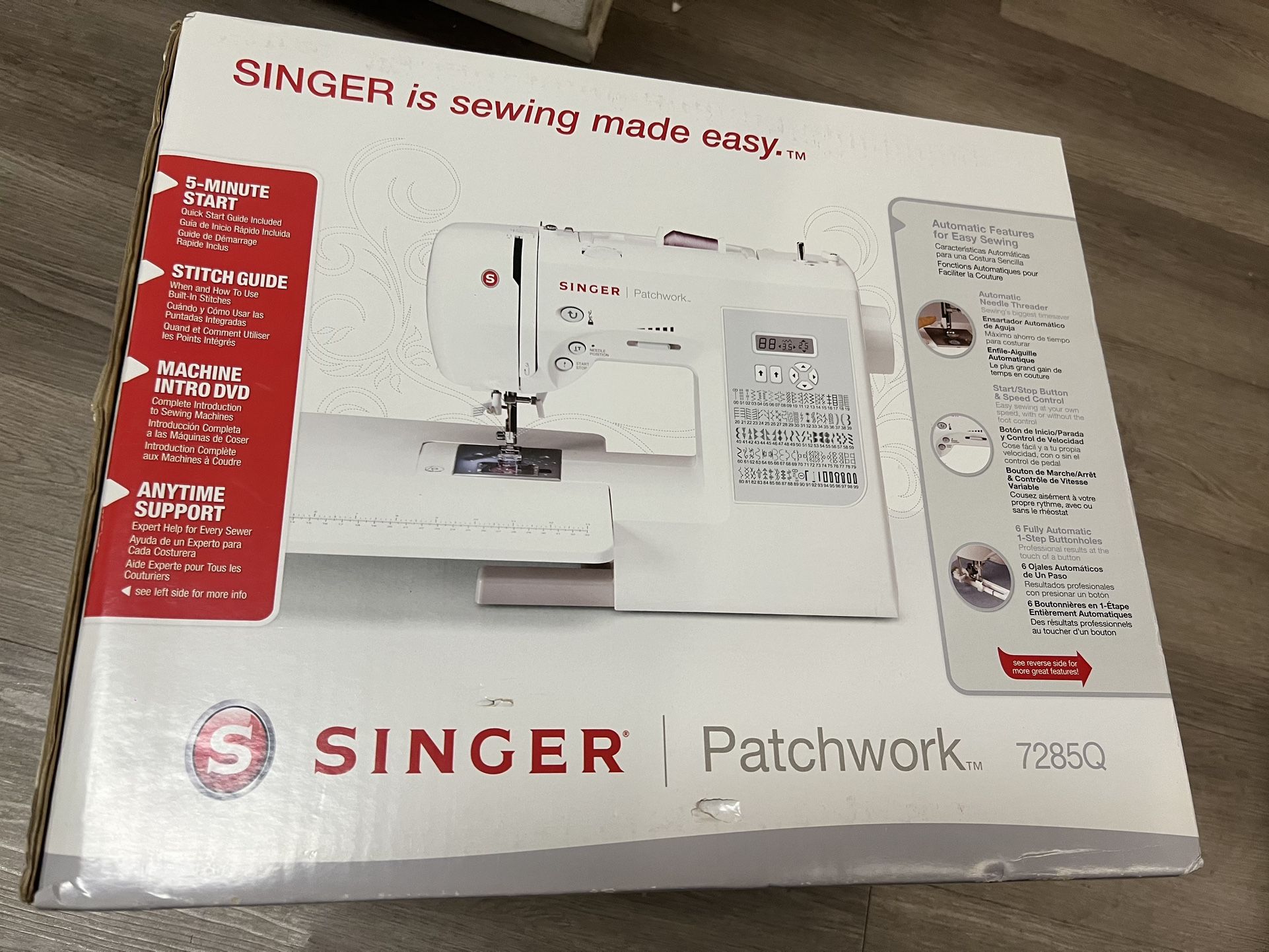 Singer Patchwork 7285Q Sewing & Quilting Machine