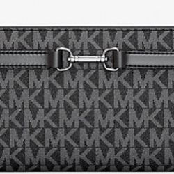 MICHAEL KORS Carson Large Signature Logo Wallet