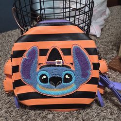 Loungefly Halloween Stitch Crossbody Bag