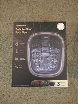 HoMedics Bubble Bliss Foot Spa