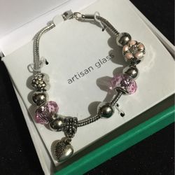 Silver plated bracelet