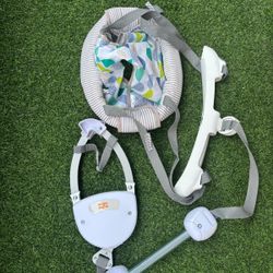 Bright Starts Playful Parade Door Jumper for Baby with Adjustable Strap, 6 Months and Up, Max Weight 26 lbs