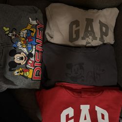 3 Gap Sweaters & 1 Disney