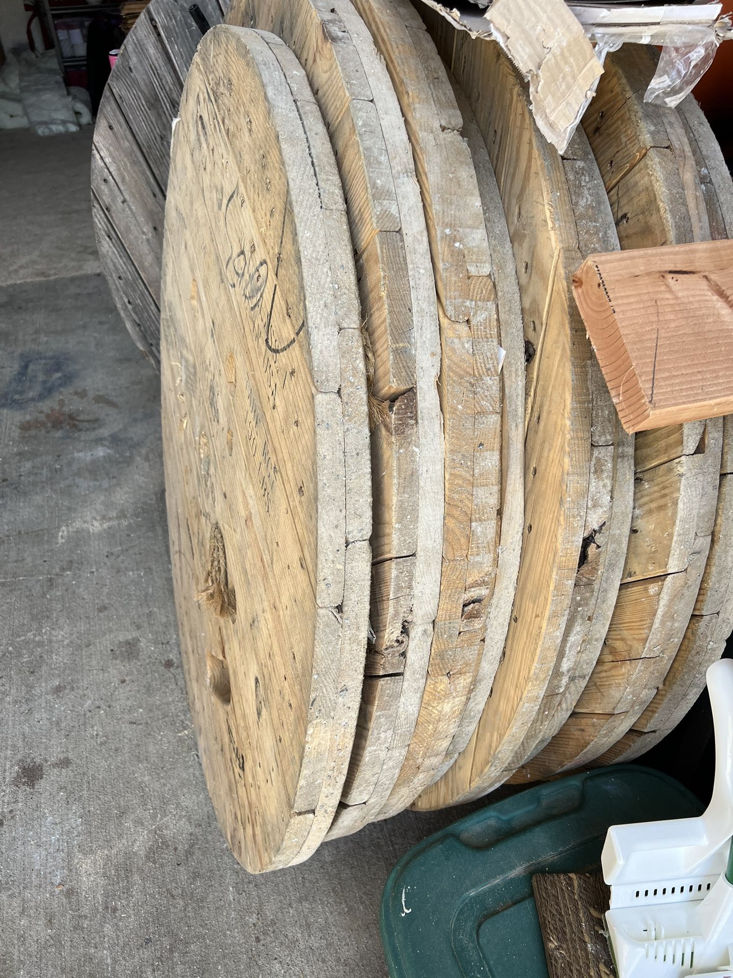 Wooden Spools