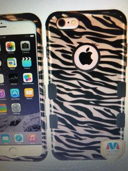iPhone 6 Plus / 6s plus zebra skin rose gold