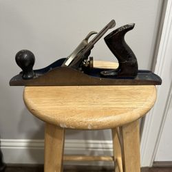 Two Vintage Stanley Bailey No. 5 Woodworking corrugated bottom Plane