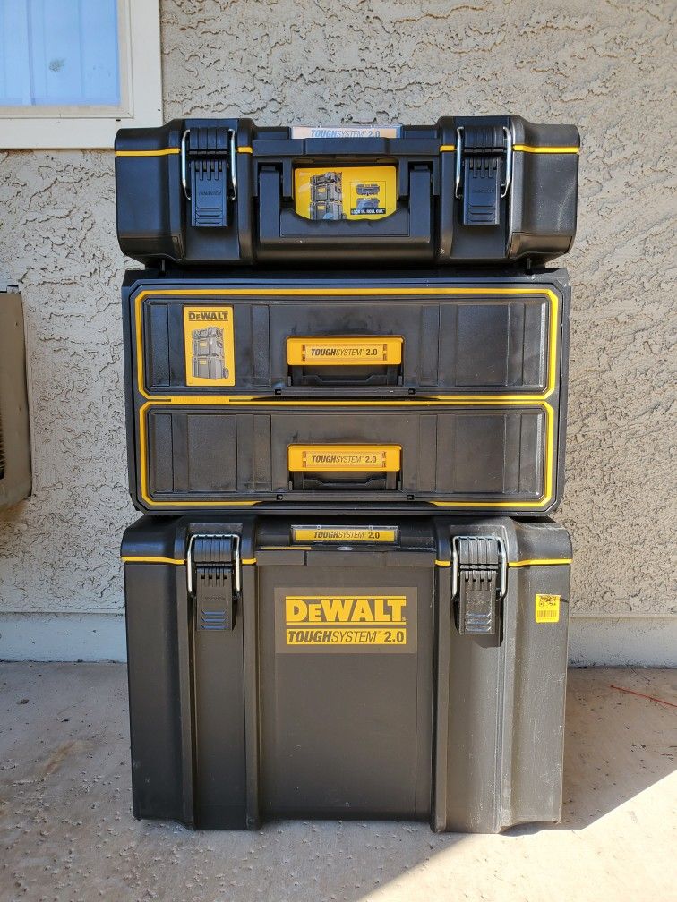 Milwaukee Toughsystem 2.0 Tower Toolbox System 3 Piece Brand New. Hablo Español