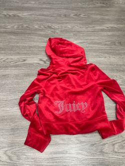 JUICY COUTURE CROPPED HOODIE