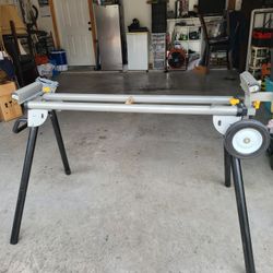 Saw Bench On Wheels 