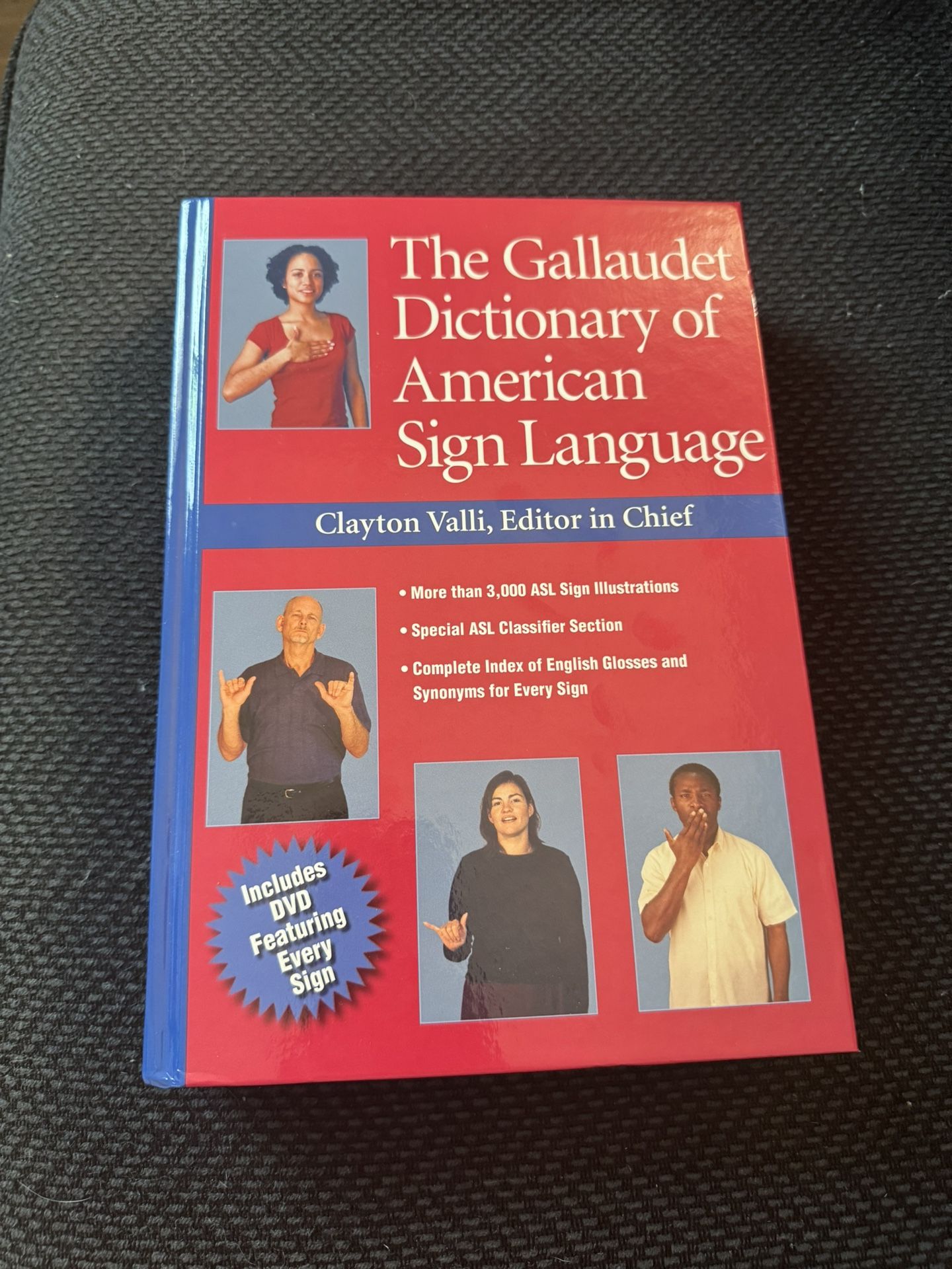New - Gallaudet Sign Language Dictionary With DVD