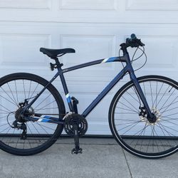 raleigh cadent 2 hybrid/comfort bike
