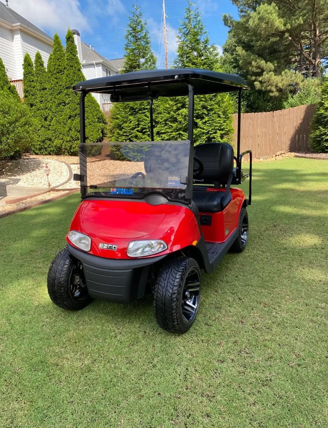 2021 Upgraded Wheels Golf Cart