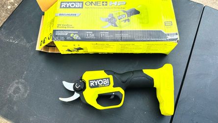 RYOBI ONE+18 VOLT HP BRUSHLESS PRUNING SHEAR🛑NO BATTERY/NO BATERIA