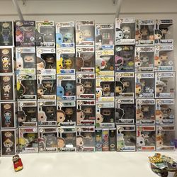 💥 Funko Pops! Anime, Freddy, Star Wars, Marvel & More – Majority Mint Condition – Deals on Bundles!