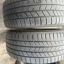 2 Used Tires 225/55r17 🤑free Installation ‼️