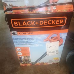 12 AMP 210 MPH 300 CFM Corded Electric 3-in-1 Handheld Leaf Blower, Vacuum & Mulcher