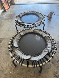 2 JumpSport Fitness Trampolines