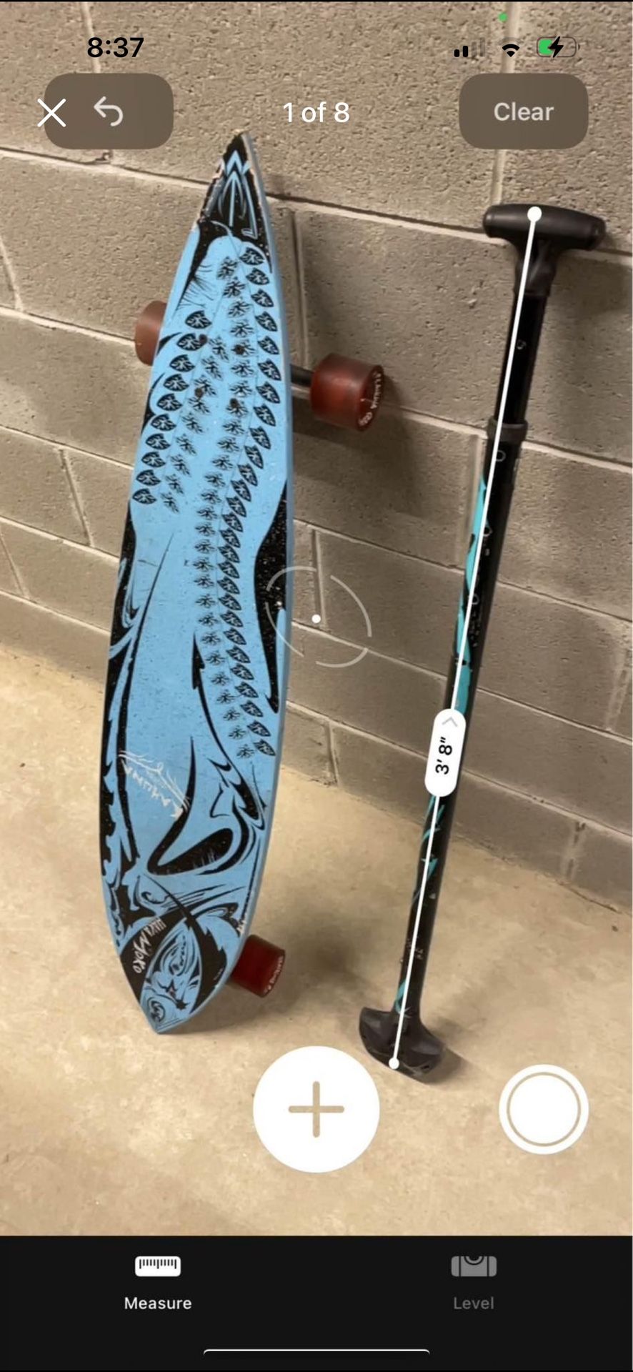 Kahuna Creations Long Board & Land Paddle Big Stick
