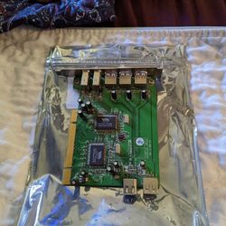Expansion Card 3 USB Ports & 2 1394 FireWire Ports